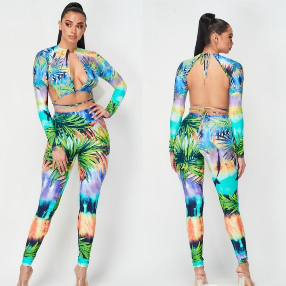 Tropical jumpsuit